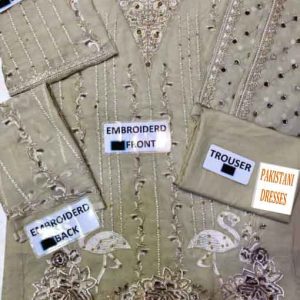 Pakistani chiffon dresses collection 2019
